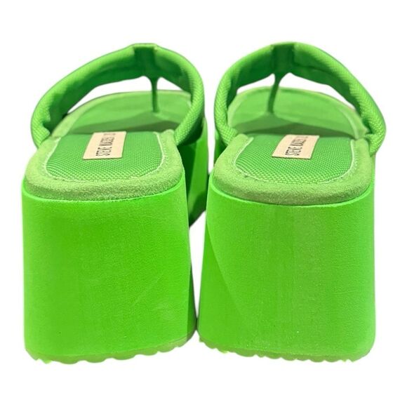 NEW in Box Steve Madden x Urban Outfitters Contempo Green Platform Sandals  6 7 - Picture 5 of 7